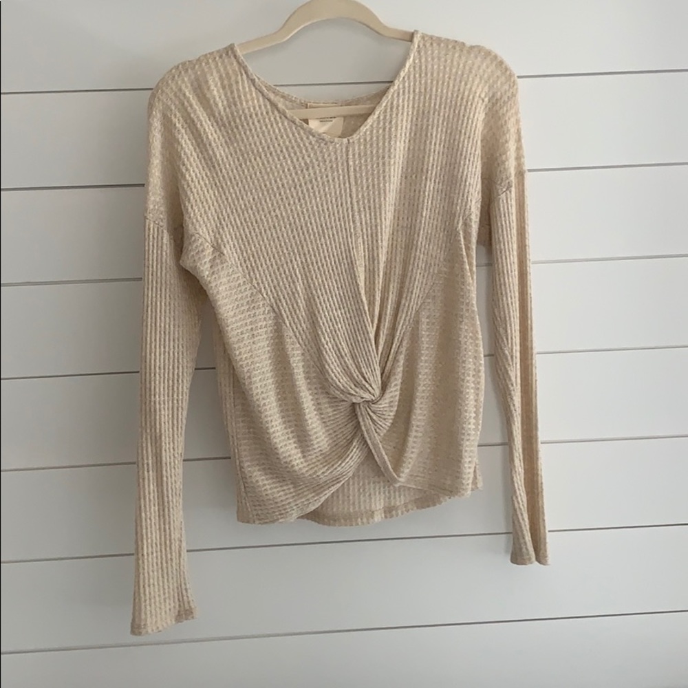Francesca’s cream long sleeve!